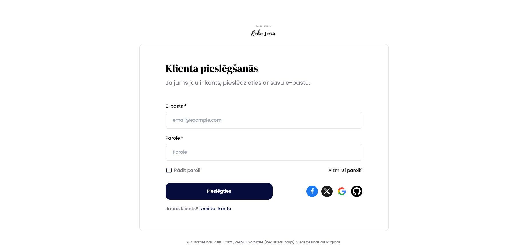 E-komercijas platforma screenshot 3